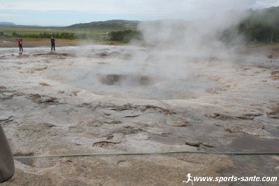 Les geysers islandais