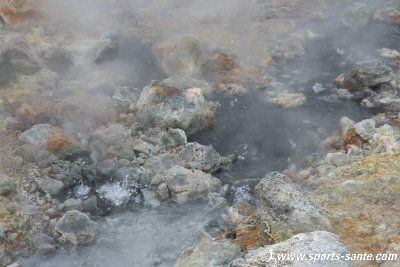 Image de solfatare en Islande