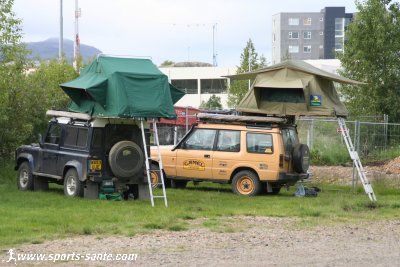 Tente de toit sur 4X4