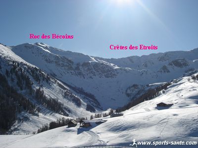 Photo de la Crête des Etroits Alpes