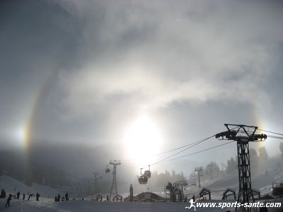 Arc en ciel à La Plagne