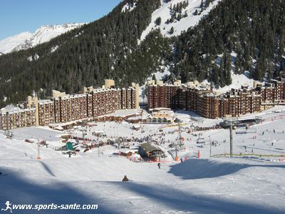 Photo du halp pipe à Plagne Bellecote