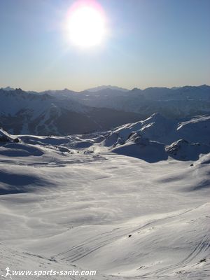 Photo de piste à Champagny La Plagne
