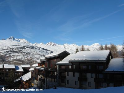 Photo des chalets aux Coches