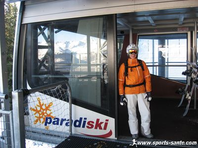 Paradiski : liaison La Plagne - Les Arcs