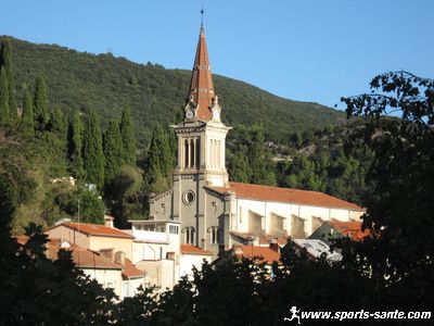 Photo de l'église Saint-Quentin à Amélie-les-bains