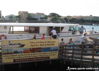 Sortie en Mer et sardinade au Fort Brescou, Agde département de l'Hérault