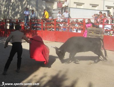 Capea à la Feria de Montblanc département de l'Hérault