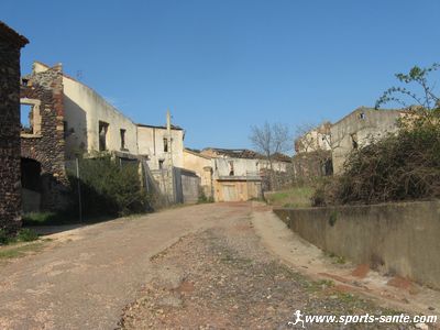 Photo des rues désertes de Celles