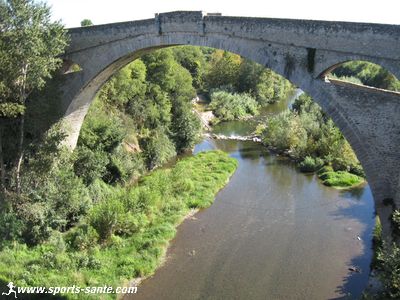 Photo du pont du Diable à Céret Pyrénées Orientales