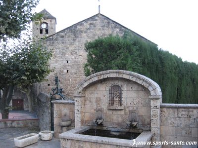 Photo de l'église de Montferrer en Catalogne française