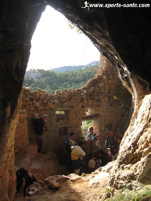 Photo de la grotte du Sergent intérieur
