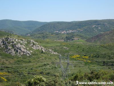 Photo de la garrigue à Gabian dans l'Hérault