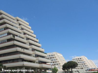 Photo des pyramides de la Grande Motte près de Montpellier