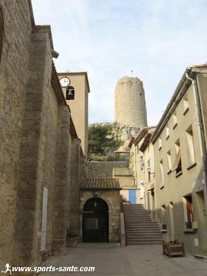 Photo de La Tour Barberousse à Gruissan village dans le département de l'Aude