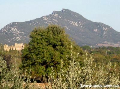 Photo du Pic Saint-Loup depuis Cazevieille