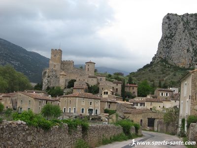 Photo du château de Saint-Jean-de-Buèges dans l'Hérault