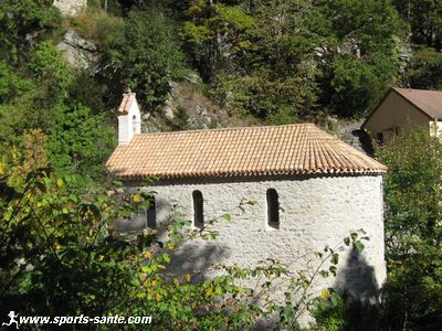 Photo de la chapelle romane St Isidore à La Preste-les-Bains