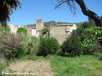 Photo de l'Eglise romane de Lagrasse