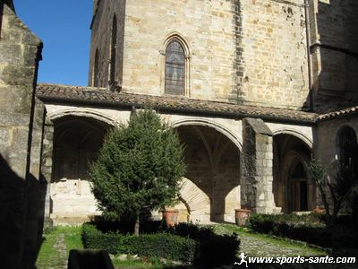 Photo du jardin du cloître de la cathédrale Saint-Fulcran