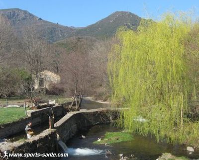 Photo du Bouissou au pied du Mont Marcou dans l'Hérault