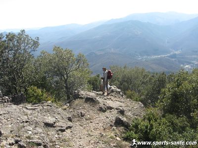 Photo du sentier des drailles au Marcou dans le Haut-Languedoc
