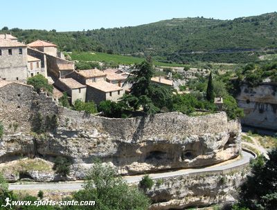 Photo de Minerve à la confluence de la Cesse et du Brian