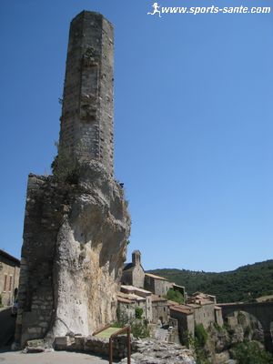 Photo de la Candela de Minerve en Languedoc