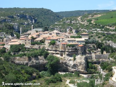 Minerve, dans l'Hérault, cité du pays cathare, région Languedoc-Roussillon