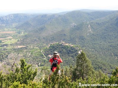 Photo de la vallée de La Buèges à Pégairolles