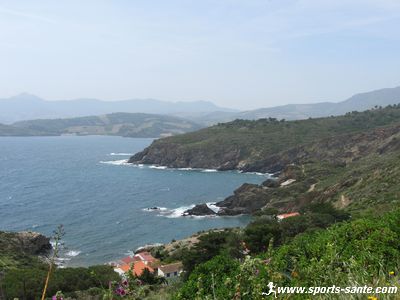 Photo de la pointe du Cap Béar à Port-Vendres