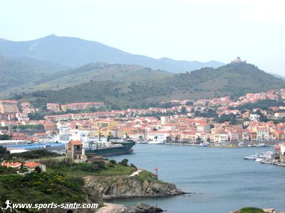 Port-Vendres sur la Côte Vermeille de Catalogne