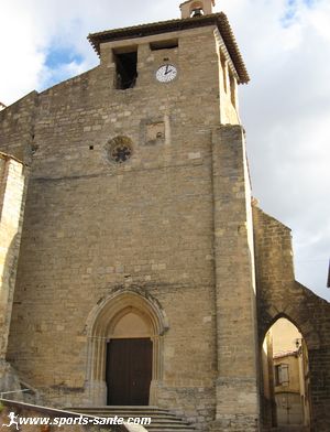 Photo du clocher de l'Eglise de Puissalicon