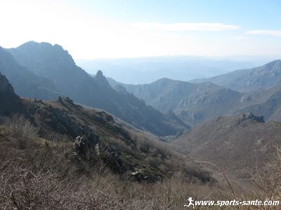 Photo des massifs Caroux Espinouse