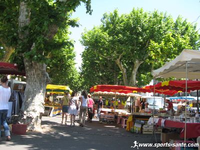 Photo du marché de Sérignan en Languedoc