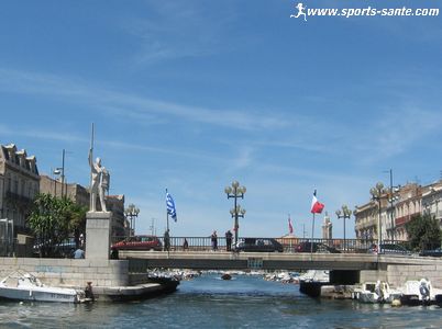 Sète par ses canaux département de l'Hérault