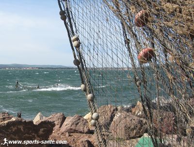 Photo de l'étang de Thau à Sète