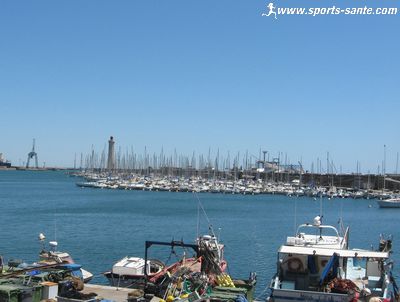 Photo du port de pêche de Sète dans l'Hérault