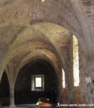 Photo du scriptorium abbaye de Sylvanès Aveyron