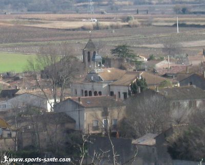 Photo de l'église Saint-Étienne de Valros en Languedoc