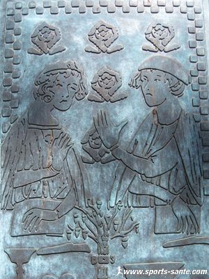 Photo d'un blason de Bélibaste et d'Alairac