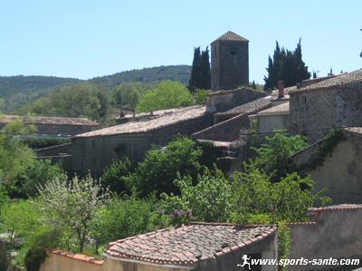 Photo du village de Villerouge-Termenès en pays cathare