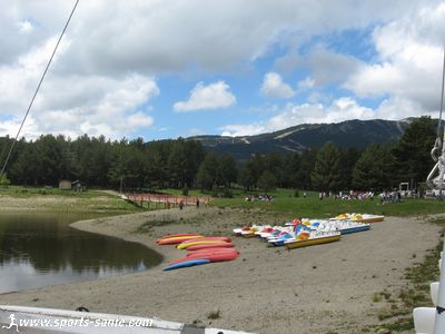 Photo de l'espace loisirs au lac matamale.