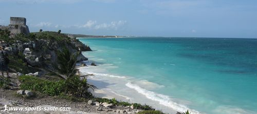 Photo de Tulum sur la mer des Caraïbes