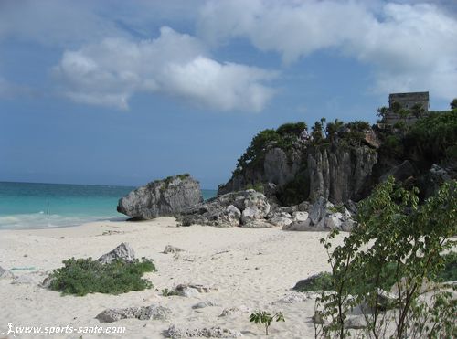 Photographie de la plage à Tuluum