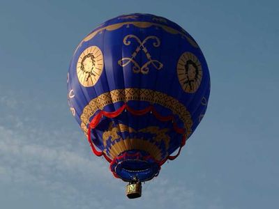 Image de belle montgolfière