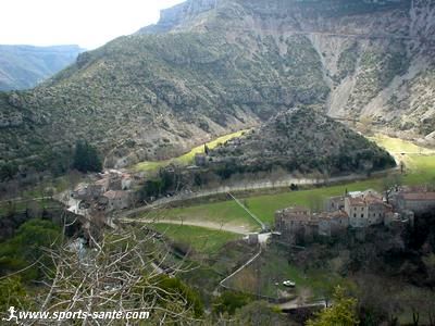 Photo de Navacelles et de la Vis