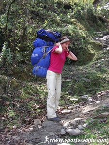 photo de sherpa au Népal