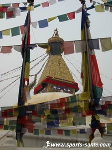 le stupa de bodnath au Népal