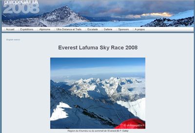 Blog Everest Lafuma Sky Race